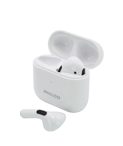 Audífono Philco Inalambrico Bluetooth 5.0 TLW3B Mini blancos-1