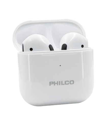 Audífono Philco Inalambrico Bluetooth 5.0 TLW3B Mini blancos-0