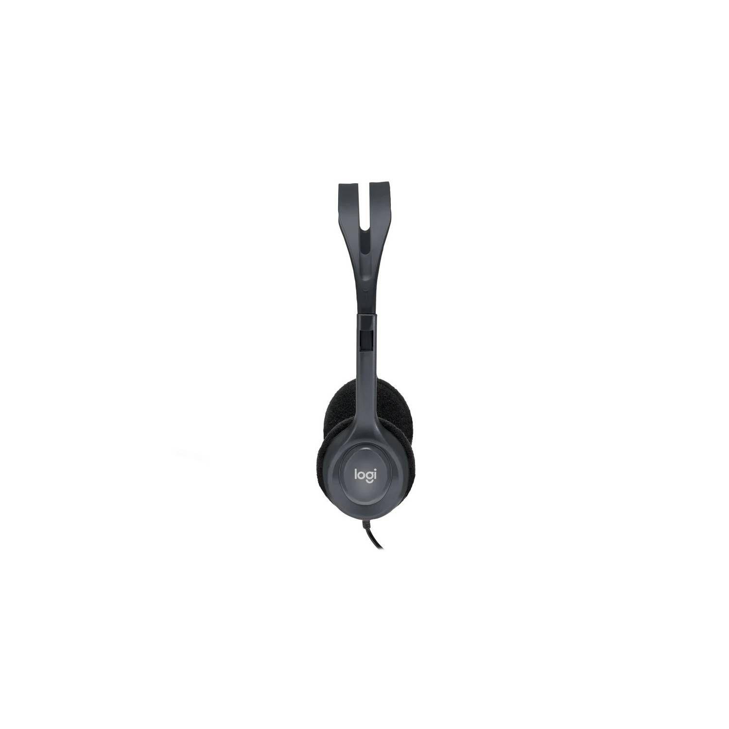 Audifonos logitech stereo HEADSET H111-3