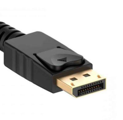 Cable Ulink Display Port macho a macho 1.8 mts negro-1