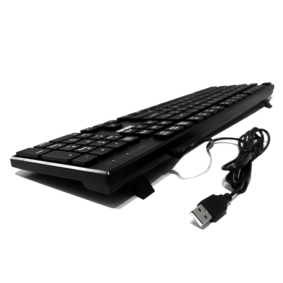 Teclado alámbrico USB Utek UT-KB750-3