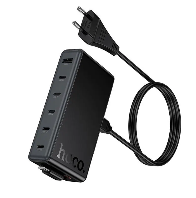 Cargador de escritorio con cable telescópico Hoco C151A-0