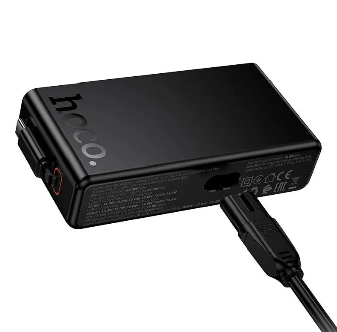 Cargador de escritorio con cable telescópico Hoco C151A-2