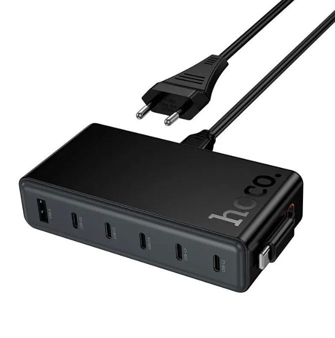 Cargador de escritorio con cable telescópico Hoco C151A-5
