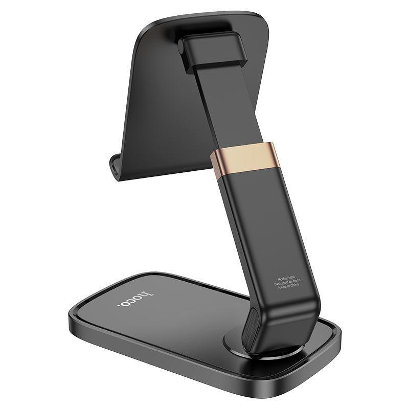 Soporte de celular Hoco HD8 Blackfish para escritorio Negro-2