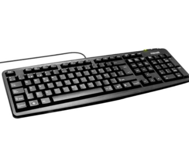 Teclado con cable USB ergonomico Maxell KB-90-0
