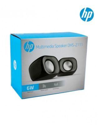 Parlantes HP Multimedia Para PC USB DHS-211 negro -1
