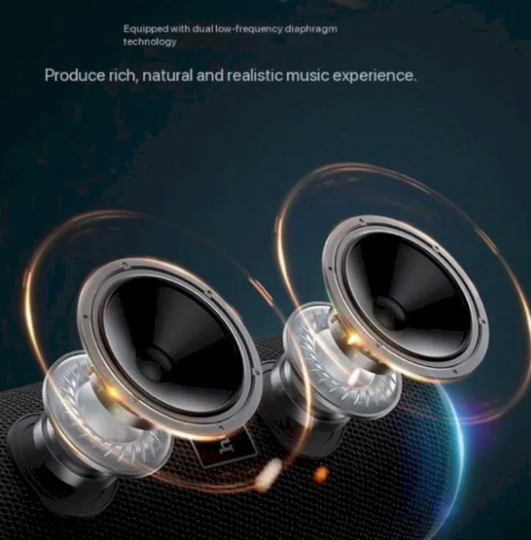 Parlante Bluetooth Hoco HC16 True Wireless negro-4
