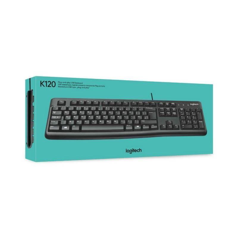 Teclado Logitech K120 USB SP negro-2