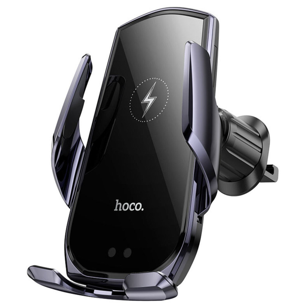 Soporte de auto con carga inalambrica 15W Hoco CA202 PLUS-2