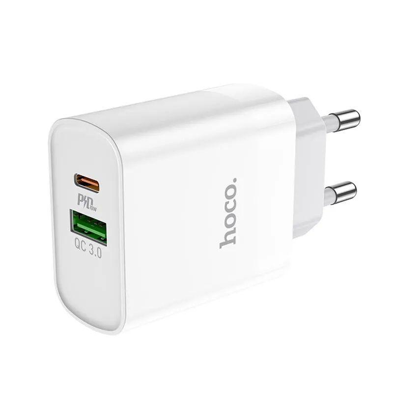 Cargador Hoco C80A con cable USB-C  20W-2