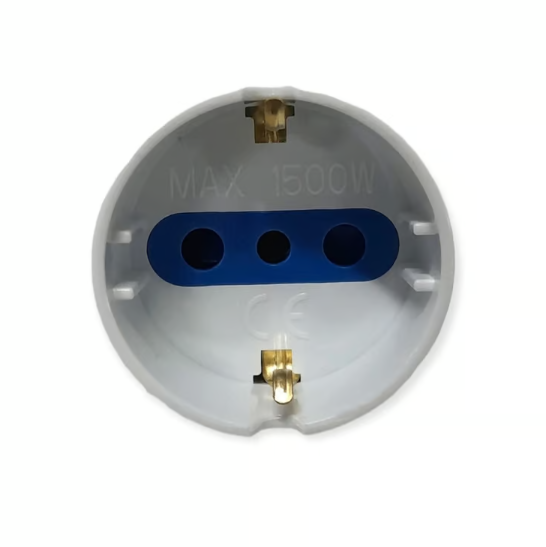 Enchufe Adaptador Schuko 79312 blanco-2