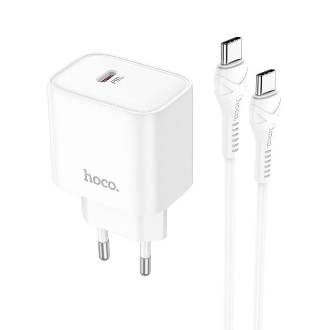 Cargador de pared Hoco DC67 TIPO-C a TIPO-C-0