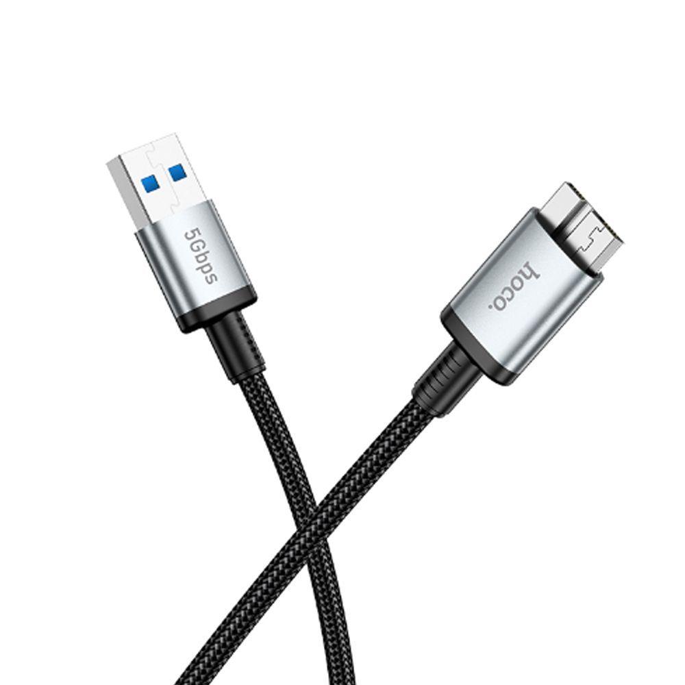 Cable Hoco US10 USB3.0 a Micro Sata 5Gbps 50cm-0