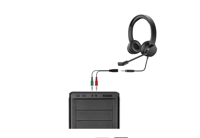 Cable de audio 3.5mm hembra 3.5mm macho splitter Ulink-2