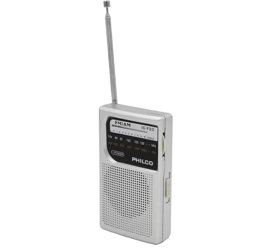 Radio Philco portatìl IC-F20 Gris - Silver-1