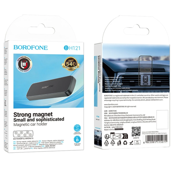 Soporte de auto Borofone BH121 Magnetico-3