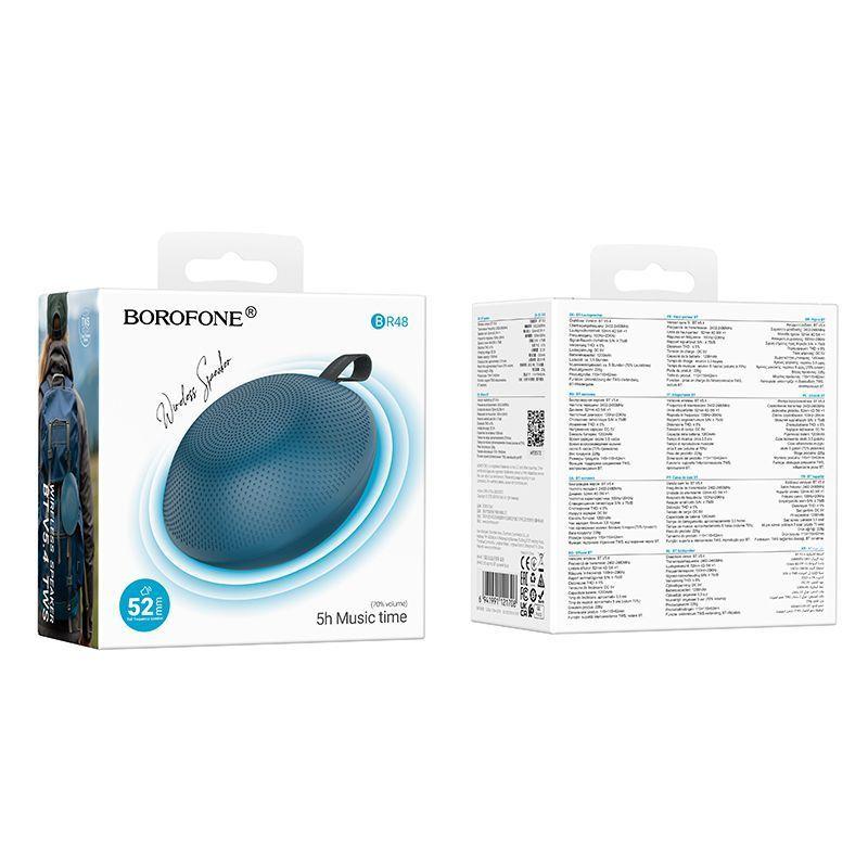 Parlante Bluetooth V5.4 Borofone BR48 azul-3