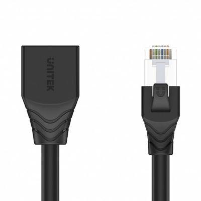 Cable Unitek extensión de RJ45 CAT6 Macho a Hembra 1 mts-2