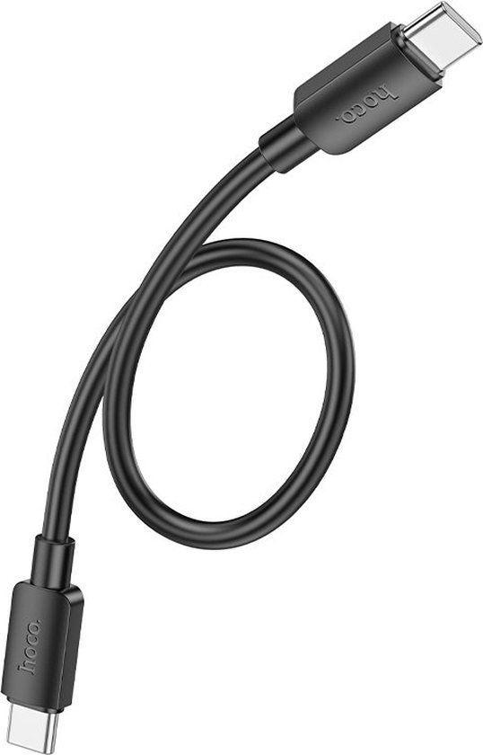 Cable de carga Hoco X96 60W Tipo-c 0,25 M Negro-1