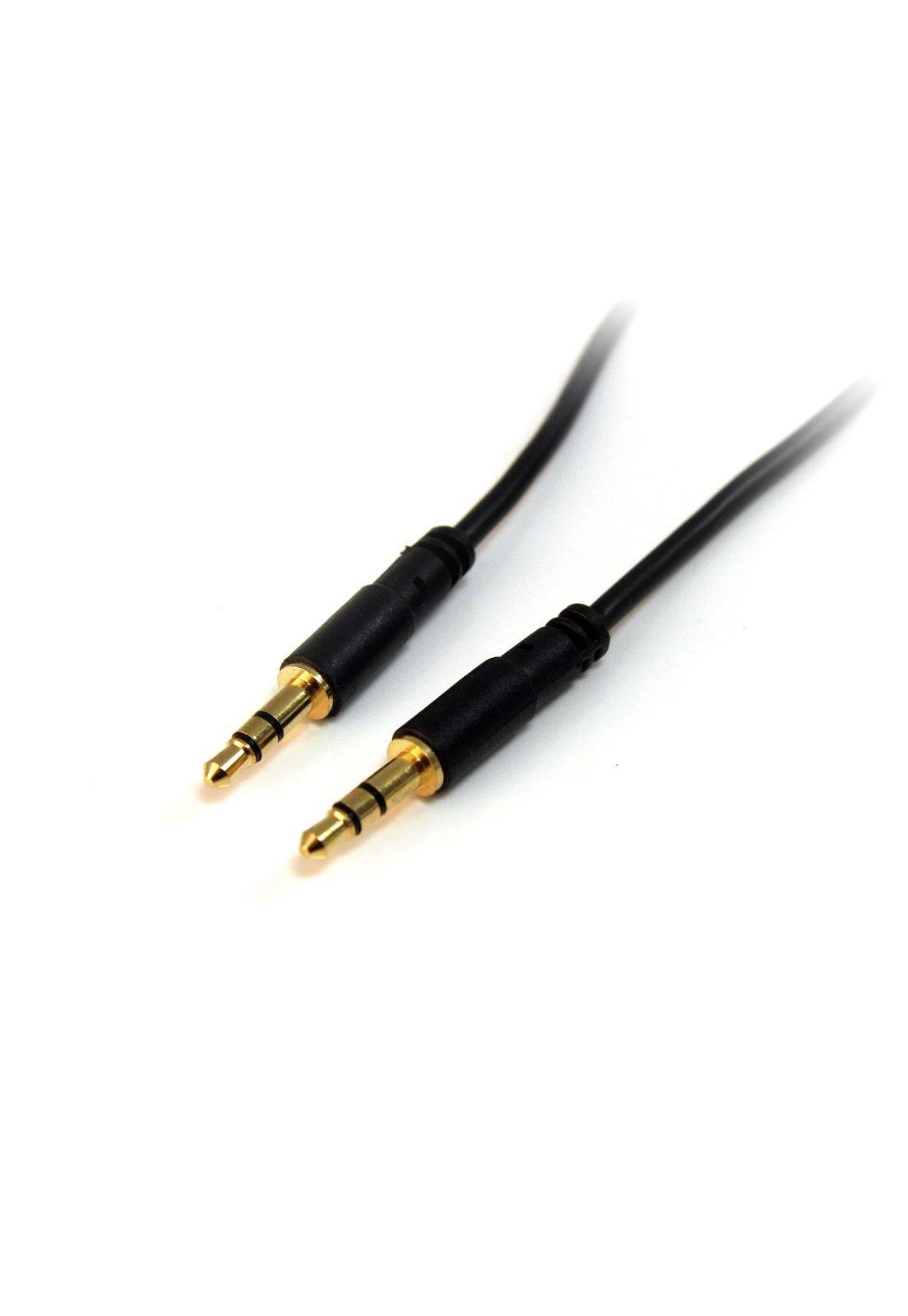 Cable Delgado Startech Audio Estéreo Mini Jack de 3.5mm 4.5m-0