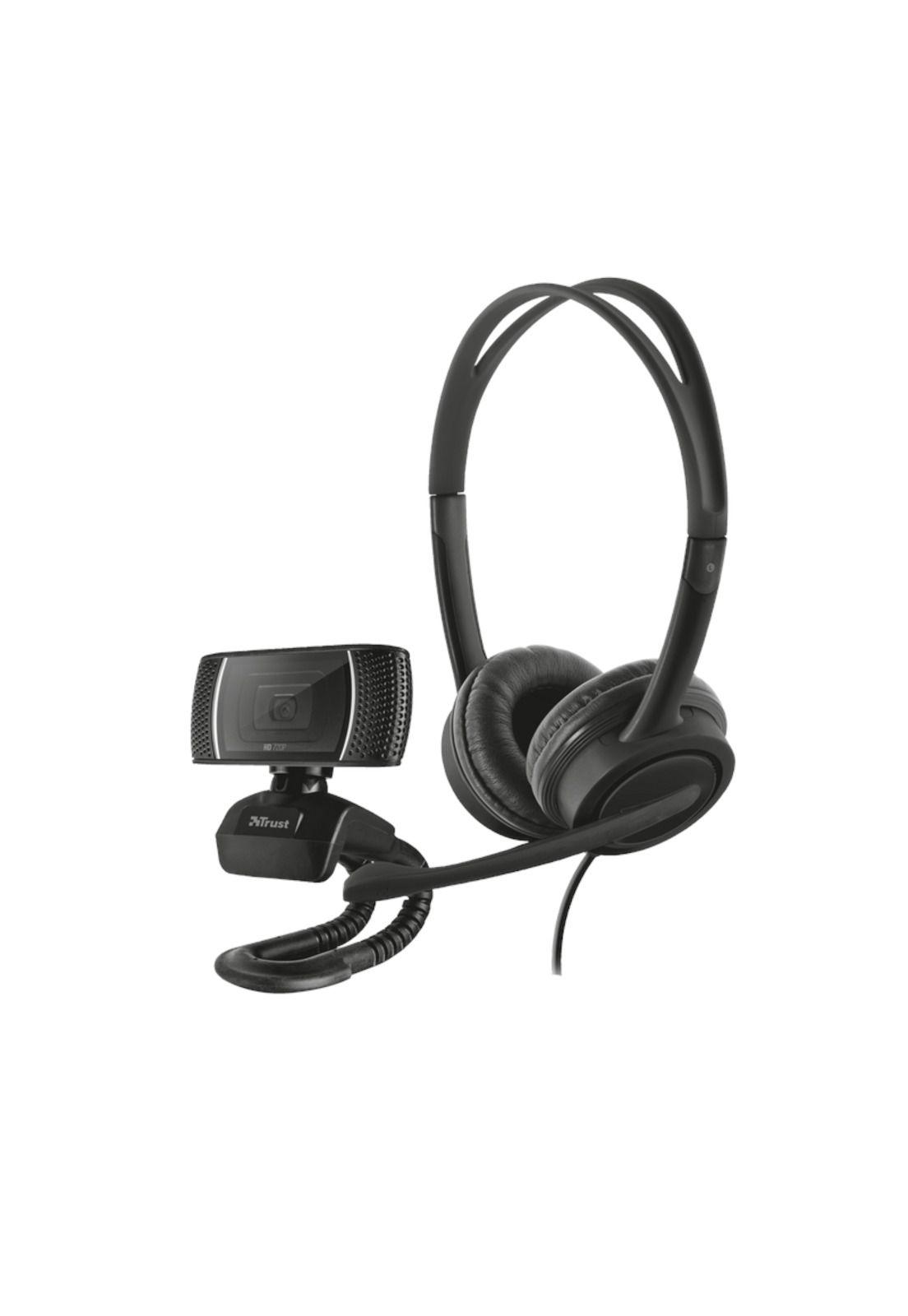 Camara Web Y Auricular Trust - Kit 2 En 1 Teletrabajo-0