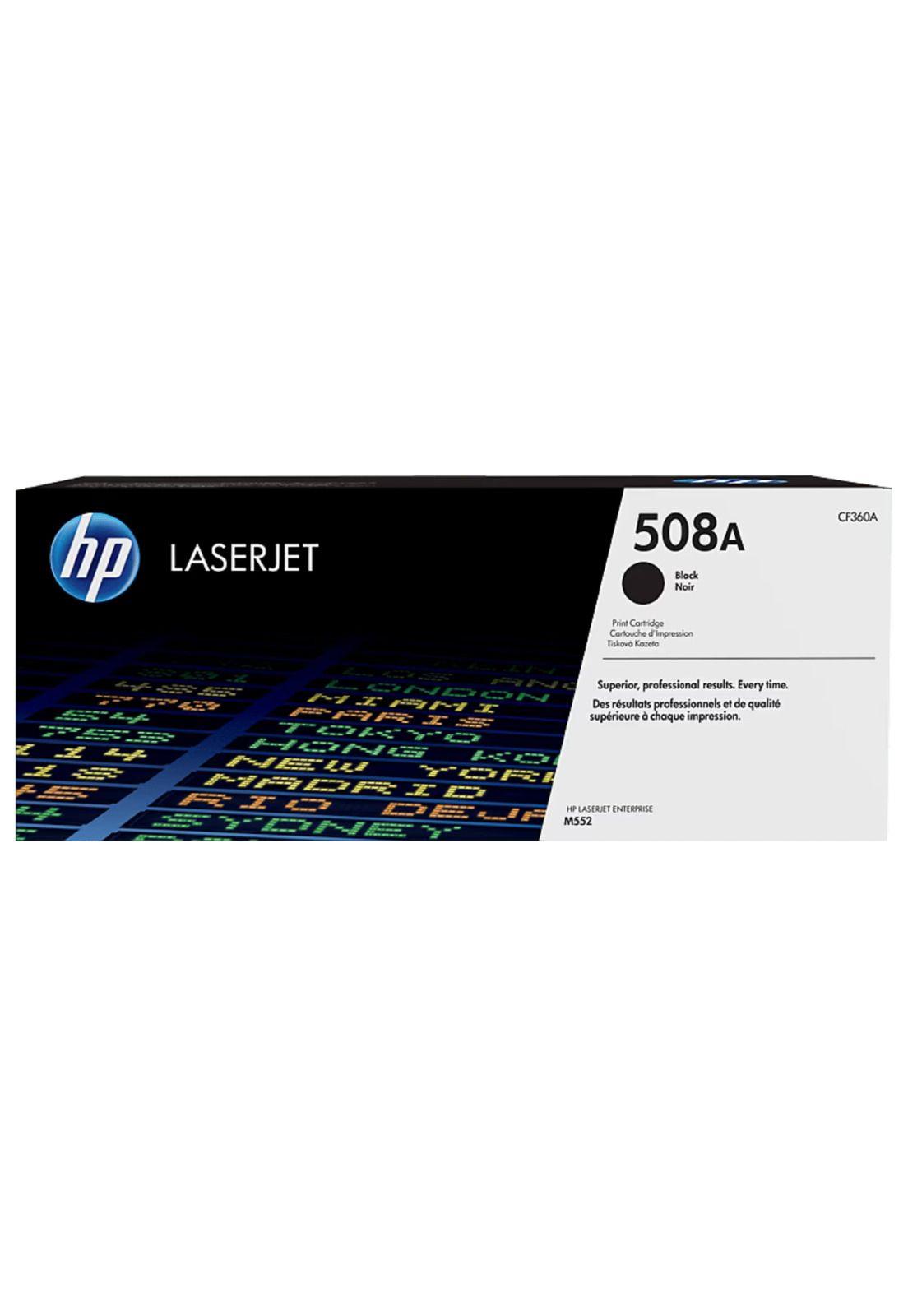 Cartucho de Tóner HP 508A LaserJet CF360A 6000 páginas Negro-0