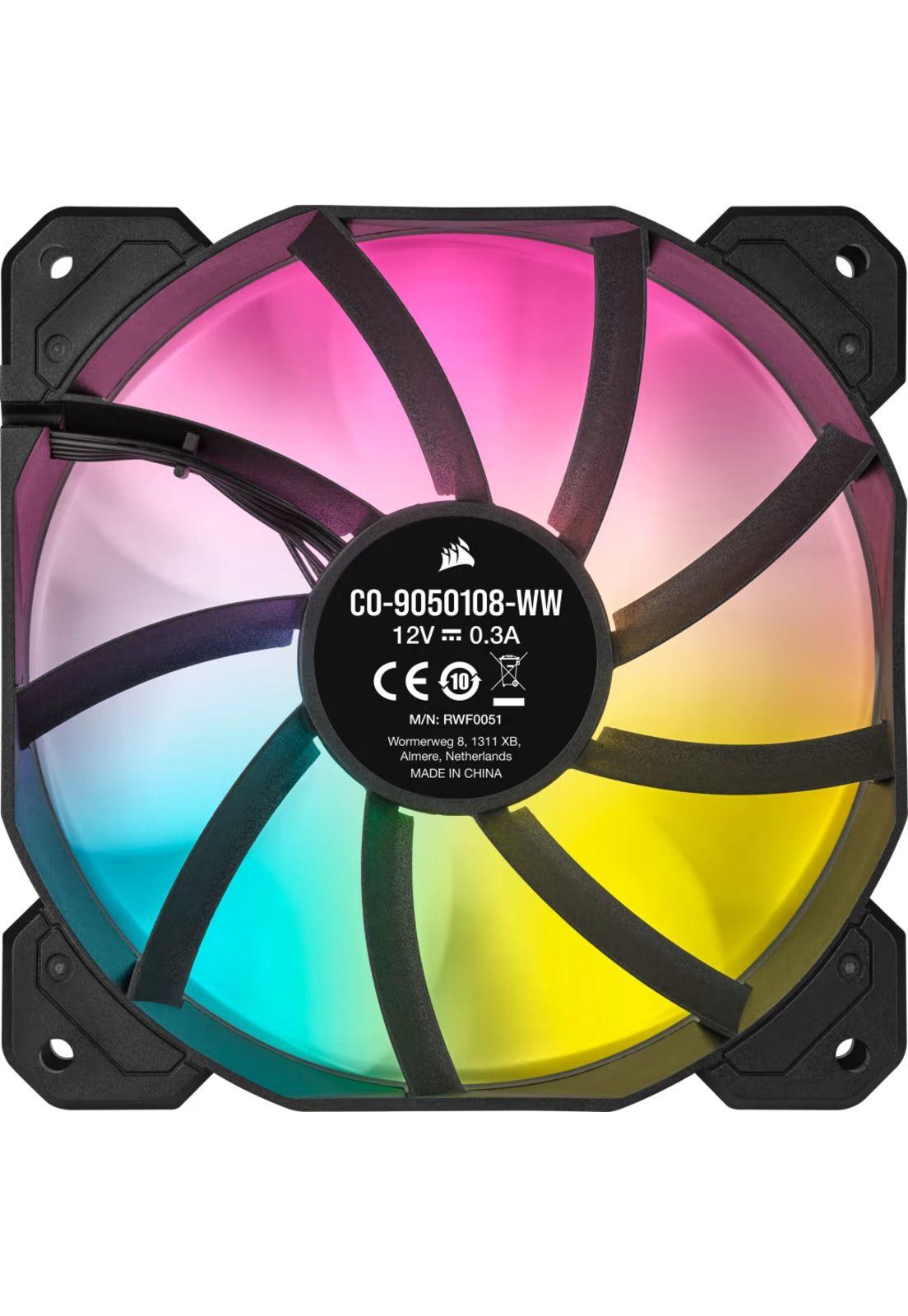 Ventilador Corsair iCUE SP120 RGB ELITE 120mm-2