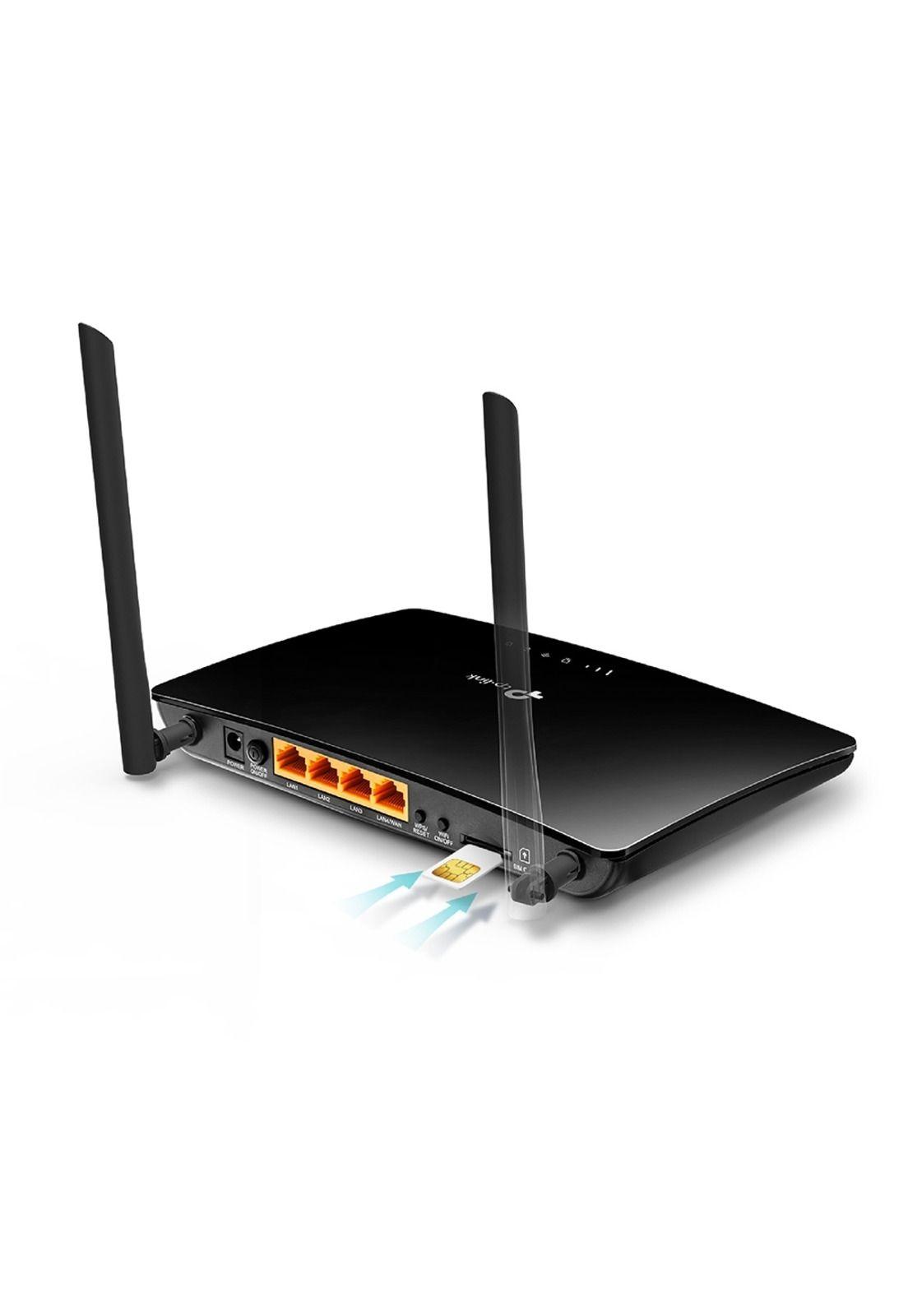 Router TP-Link TL-MR6400 4G LTE Inalámbrico N a 300Mbps-3