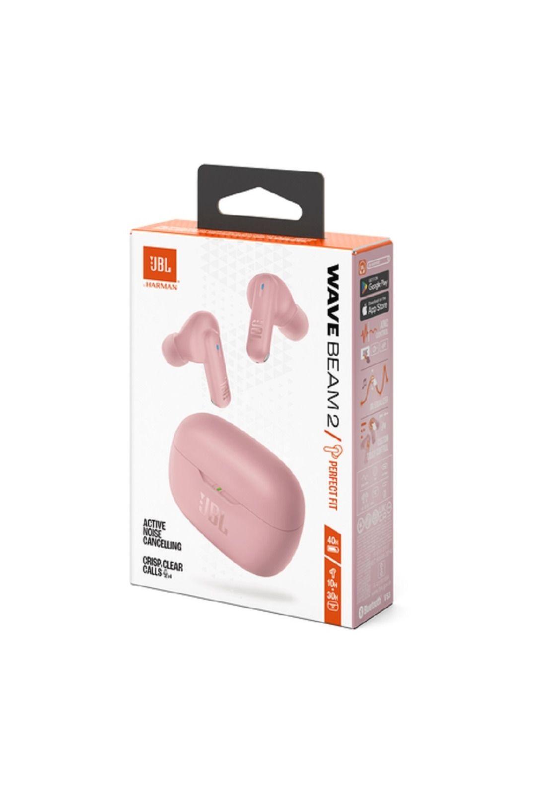Audífonos JBL Wave Beam 2 Bluetooth IP54 Rosa-2