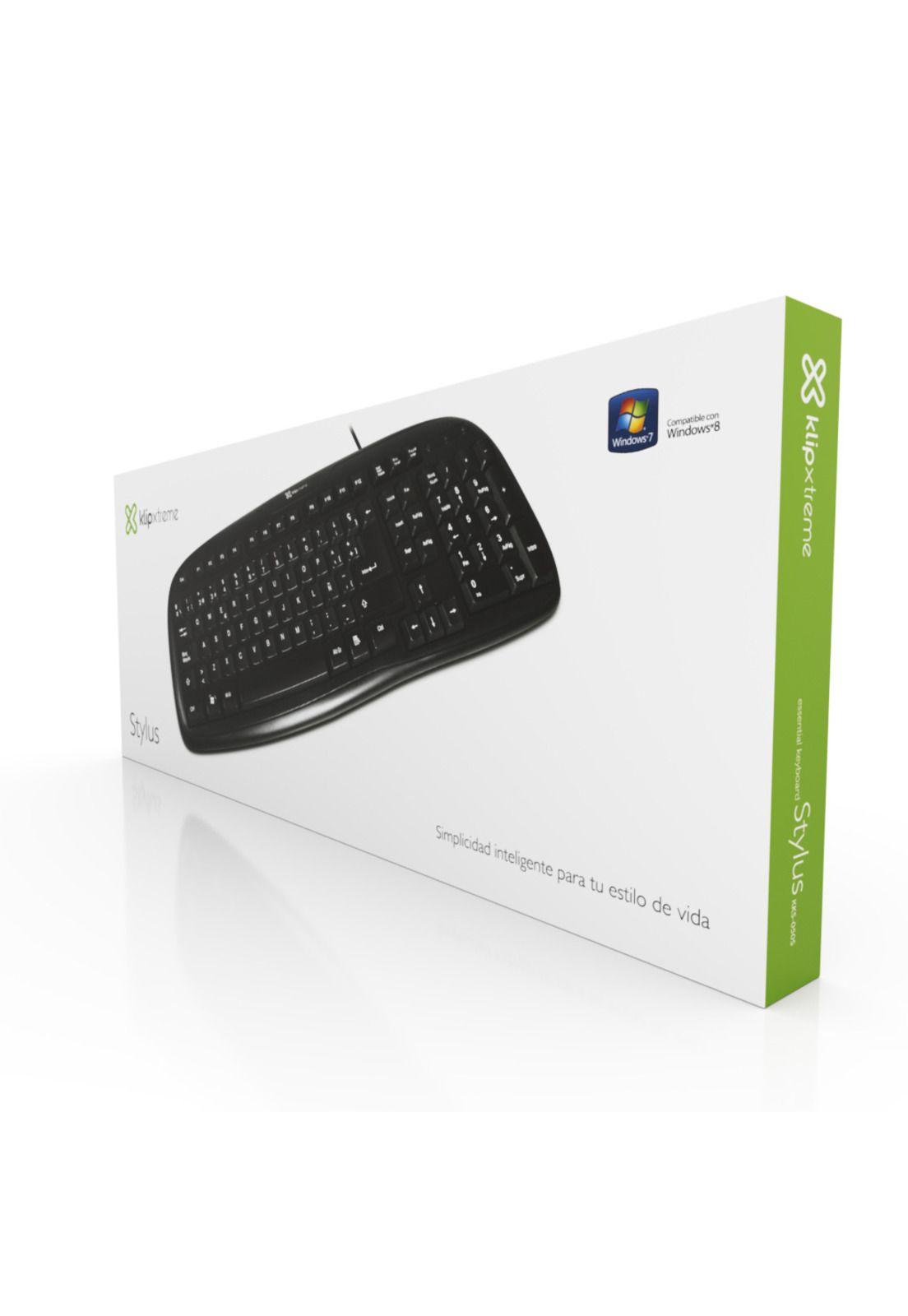 Teclado Klip Xtreme Usb KKS-050S Stylus Original-2