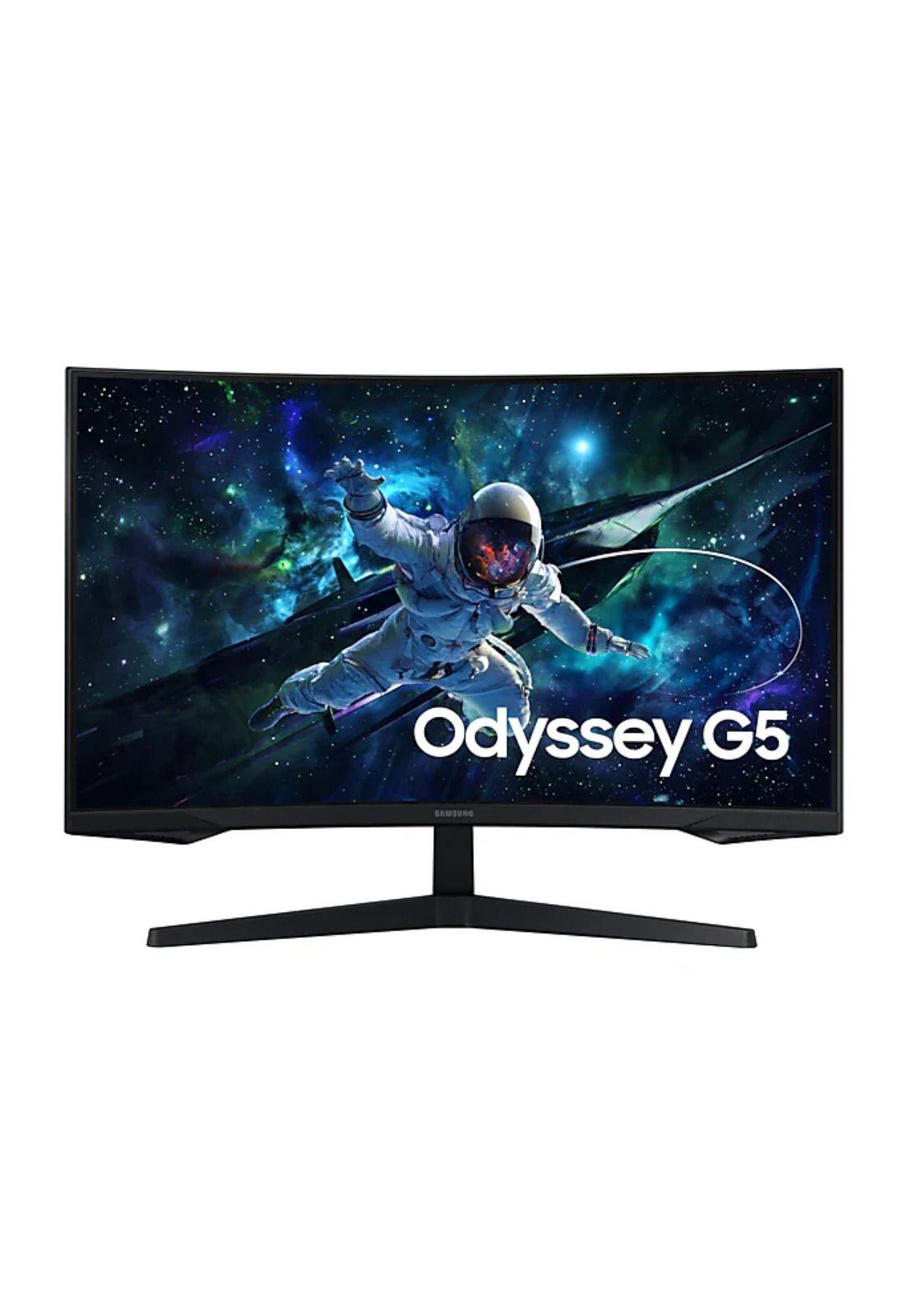 Monitor Gamer Samsung Curvo 32" Odyssey G5 G55C QHD 165Hz-0