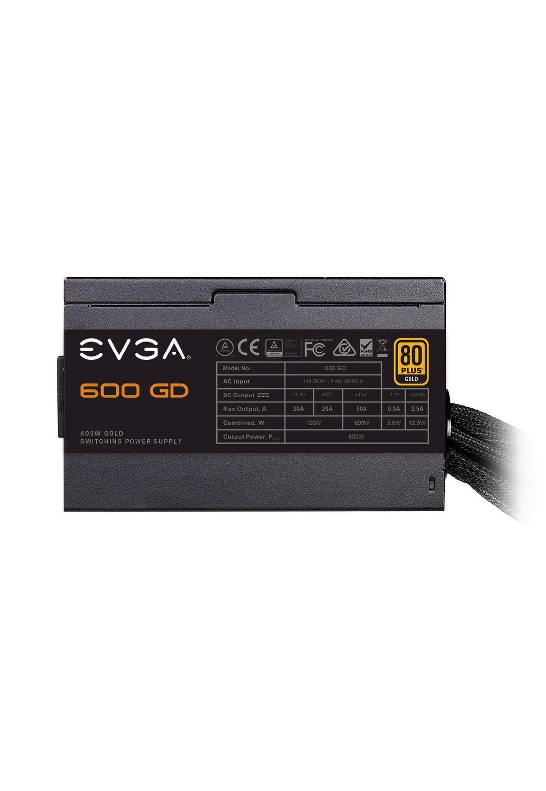 Fuente De Poder EVGA 600W GD Gold 80 Plus-3