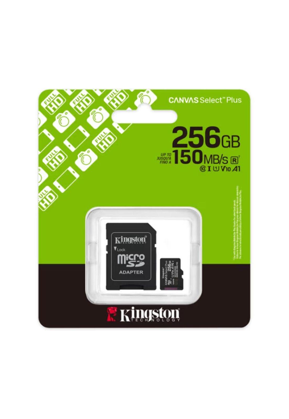 Tarjeta de Memoria Kingston microSD 256GB Canvas Select Plus-0
