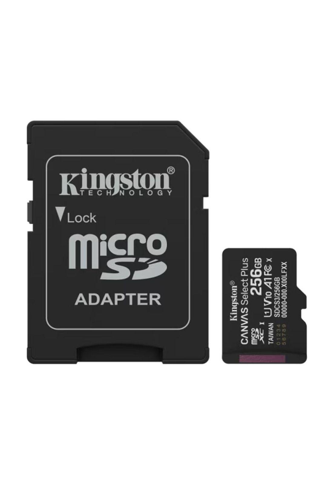 Tarjeta de Memoria Kingston microSD 256GB Canvas Select Plus-1