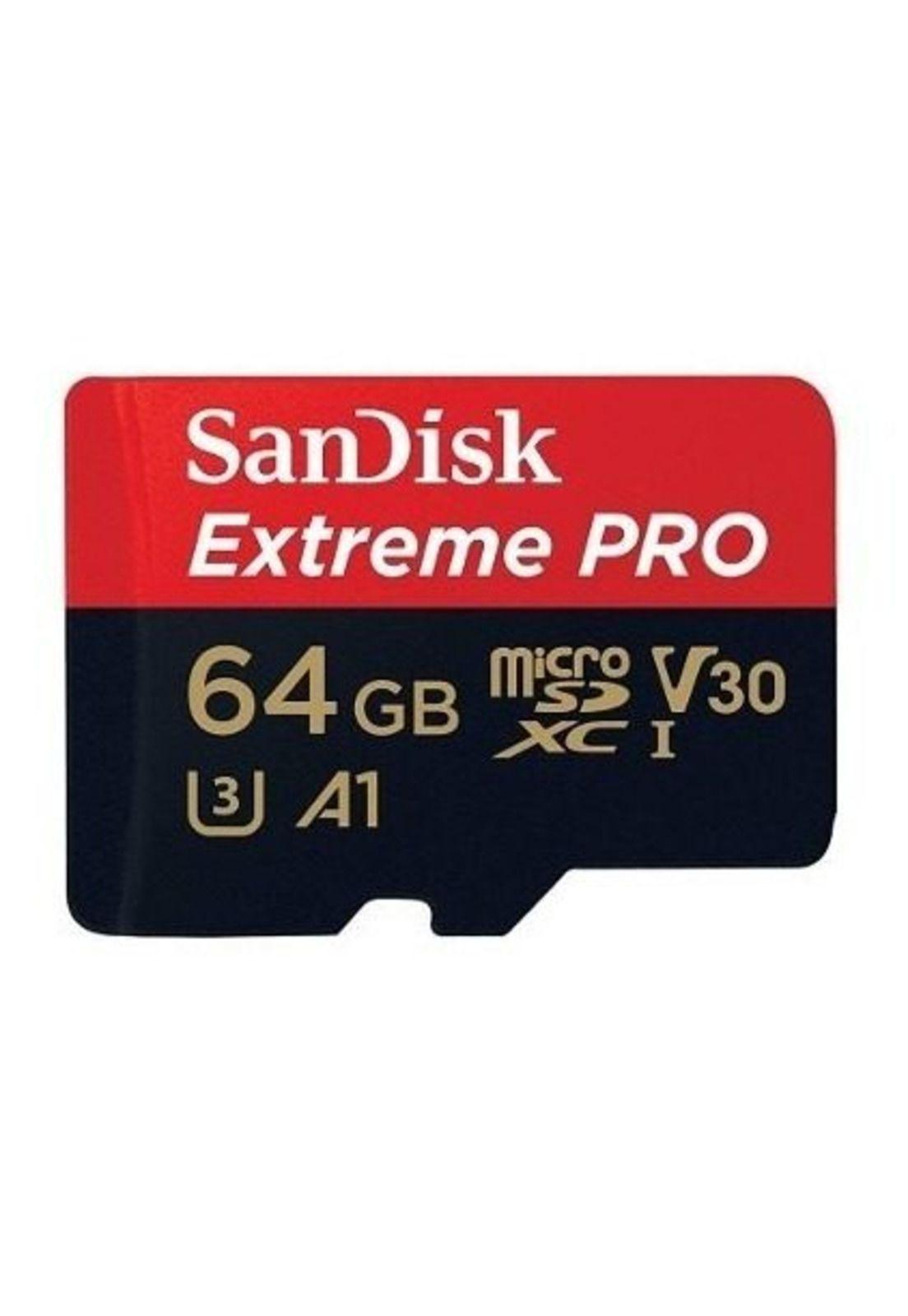 Memoria Micro Sd Sandisk Extreme Pro 64gb+ Adaptador-2