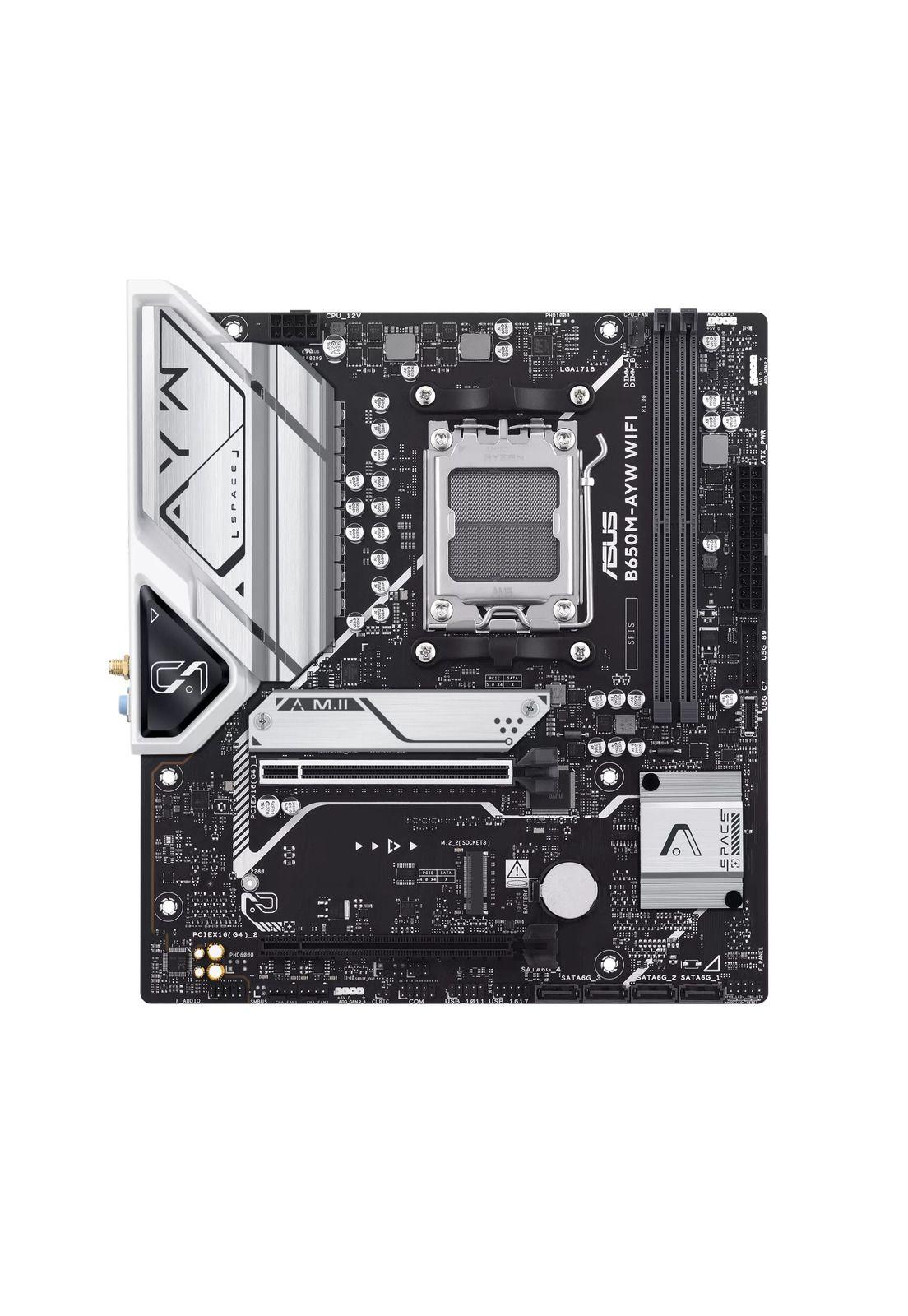 Placa Madre Asus B650M-AYW WIFI DDR5 AMD Micro-ATX-1