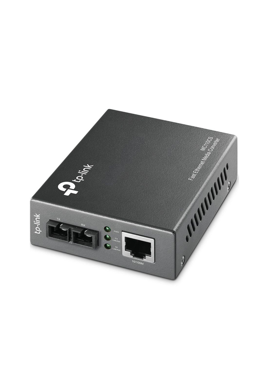 Convertidor Multimedia TPLink MC110CS M Individual 10/100Mbp-0