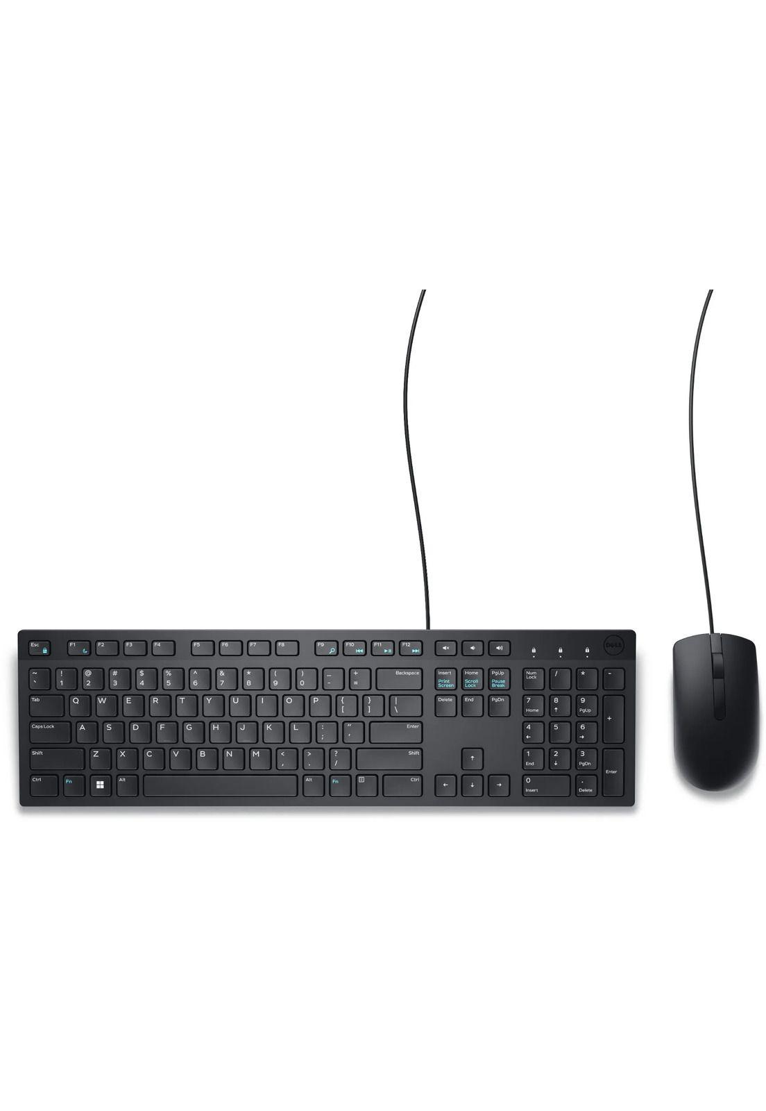 Kit Teclado Mouse Dell KM300C Alámbrico Ambidestro USB-2