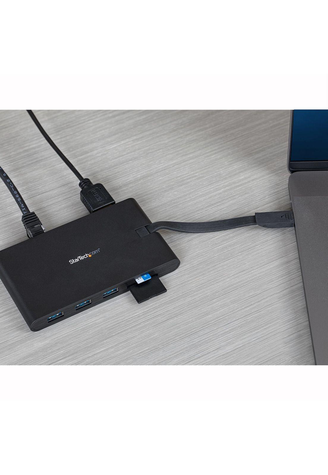 USB-C Multiport Adapter - HDMI/VGA - Mac/Windows - SD - PD-7