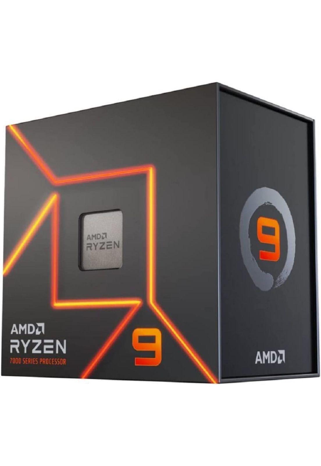 Procesador AMD Ryzen 9 7900 AM5 12 Cores 24 Hilos 3.7/5.4GHz-0