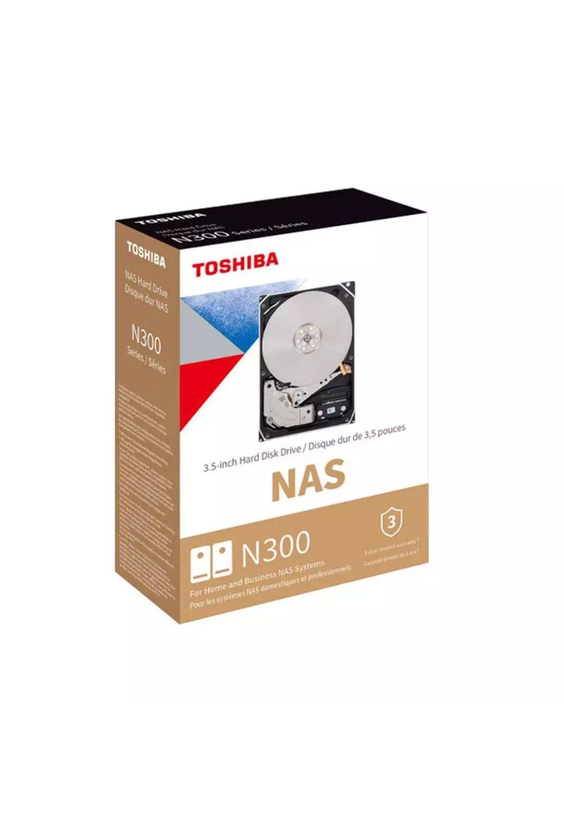 Disco Duro NAS Toshiba N300 6TB 7200RPM SATA-0