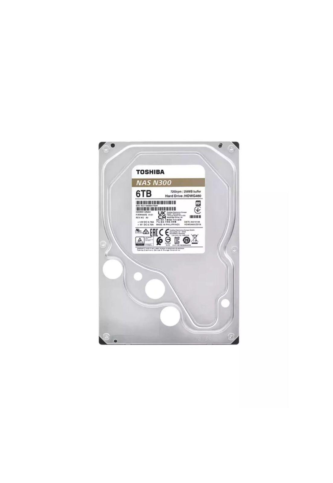 Disco Duro NAS Toshiba N300 6TB 7200RPM SATA-1
