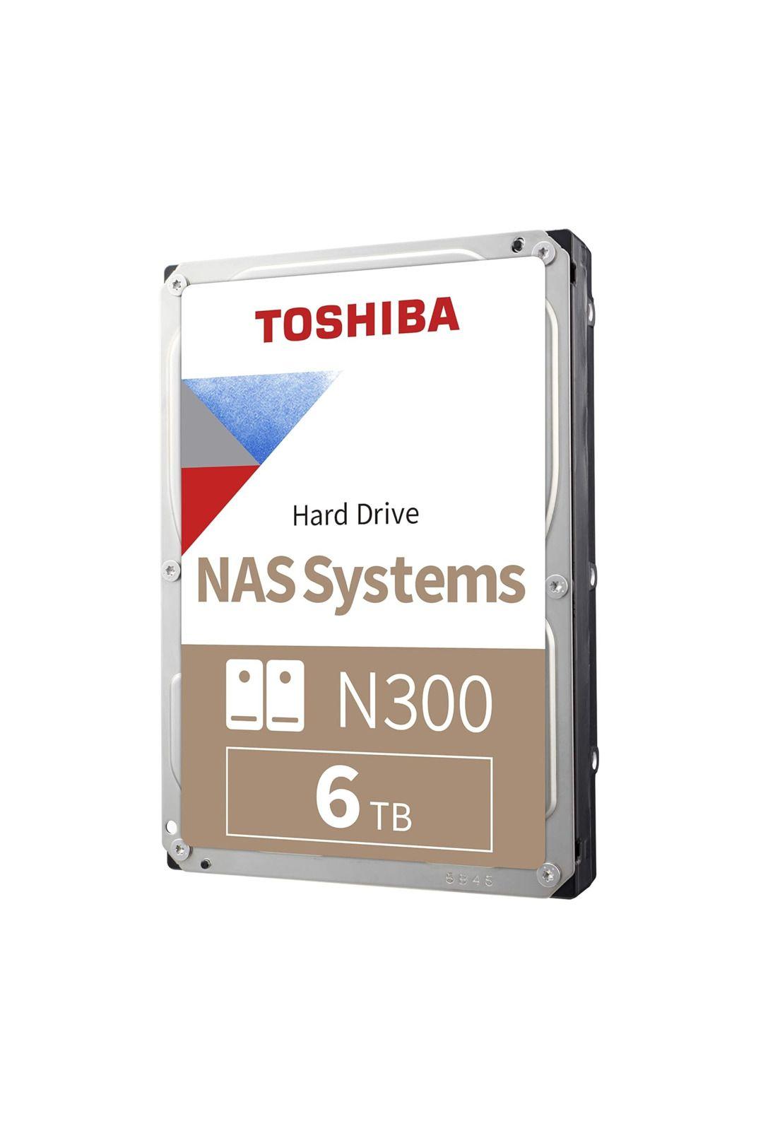 Disco Duro NAS Toshiba N300 6TB 7200RPM SATA-2