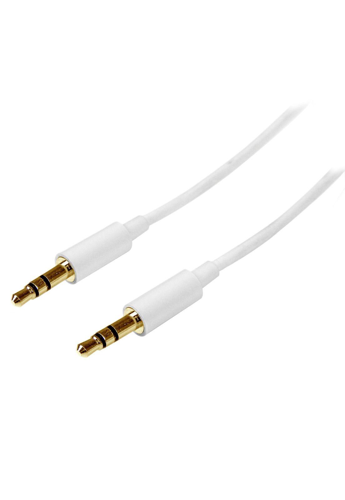 Cable Startech Delgado de Audio Estéreo Mini Jack de 3,5mm-0