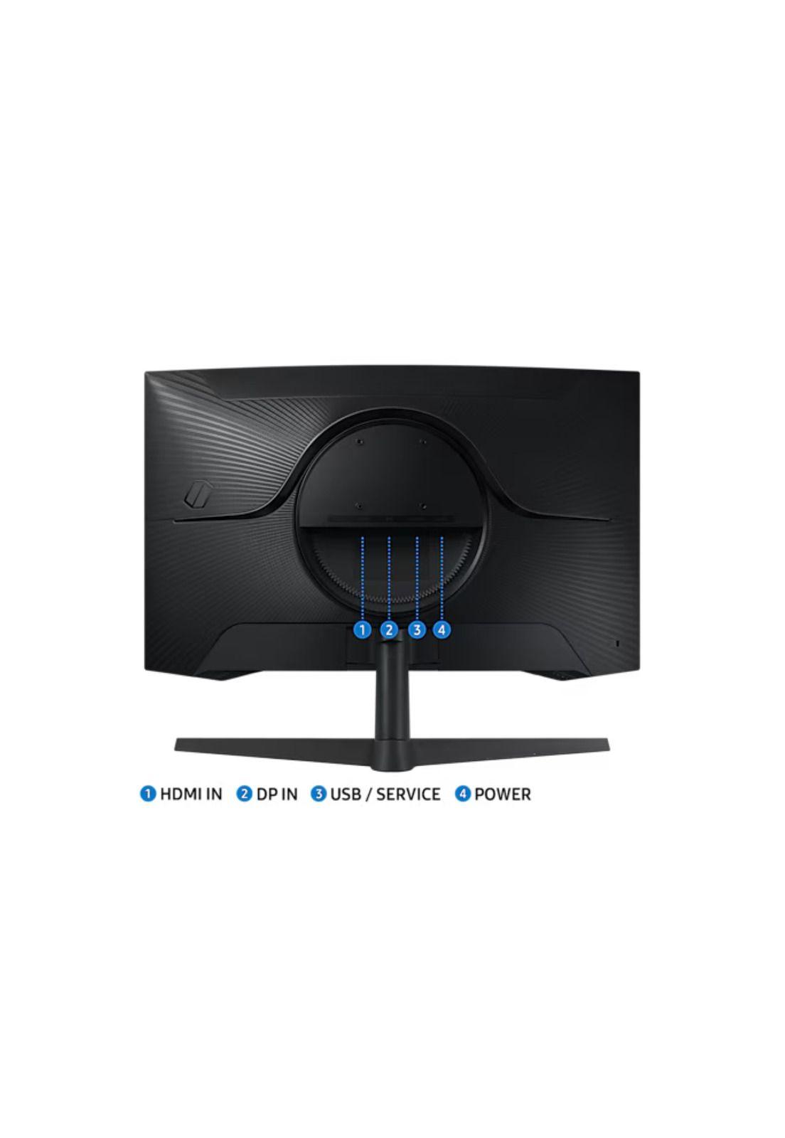Monitor Gamer Samsung Curvo de 27" G55C Odyssey G5 QHD 165Hz-4