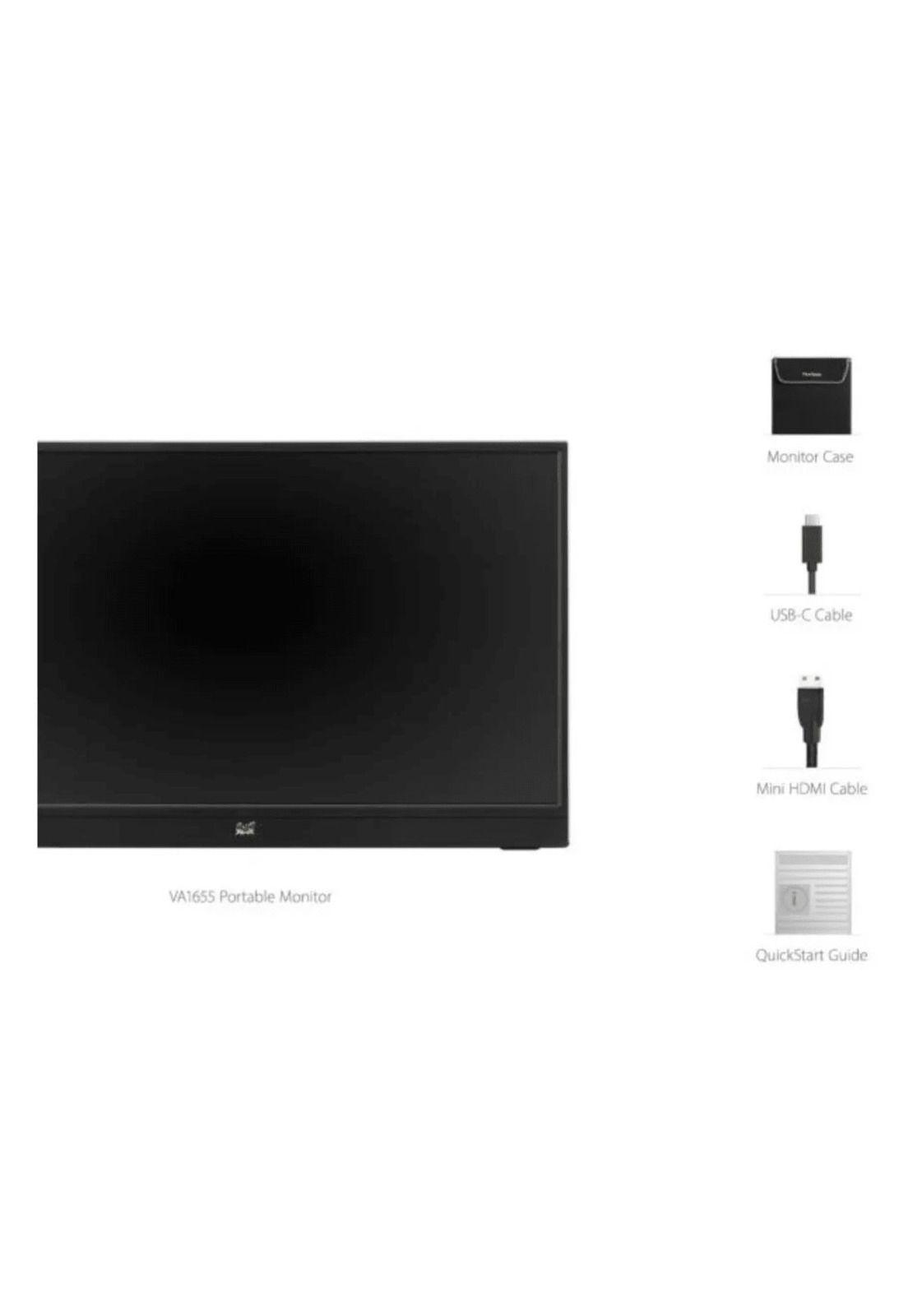 Monitor Portátil Viewsonic VA1655 16" IPS Full HD USB-C HDMI-5