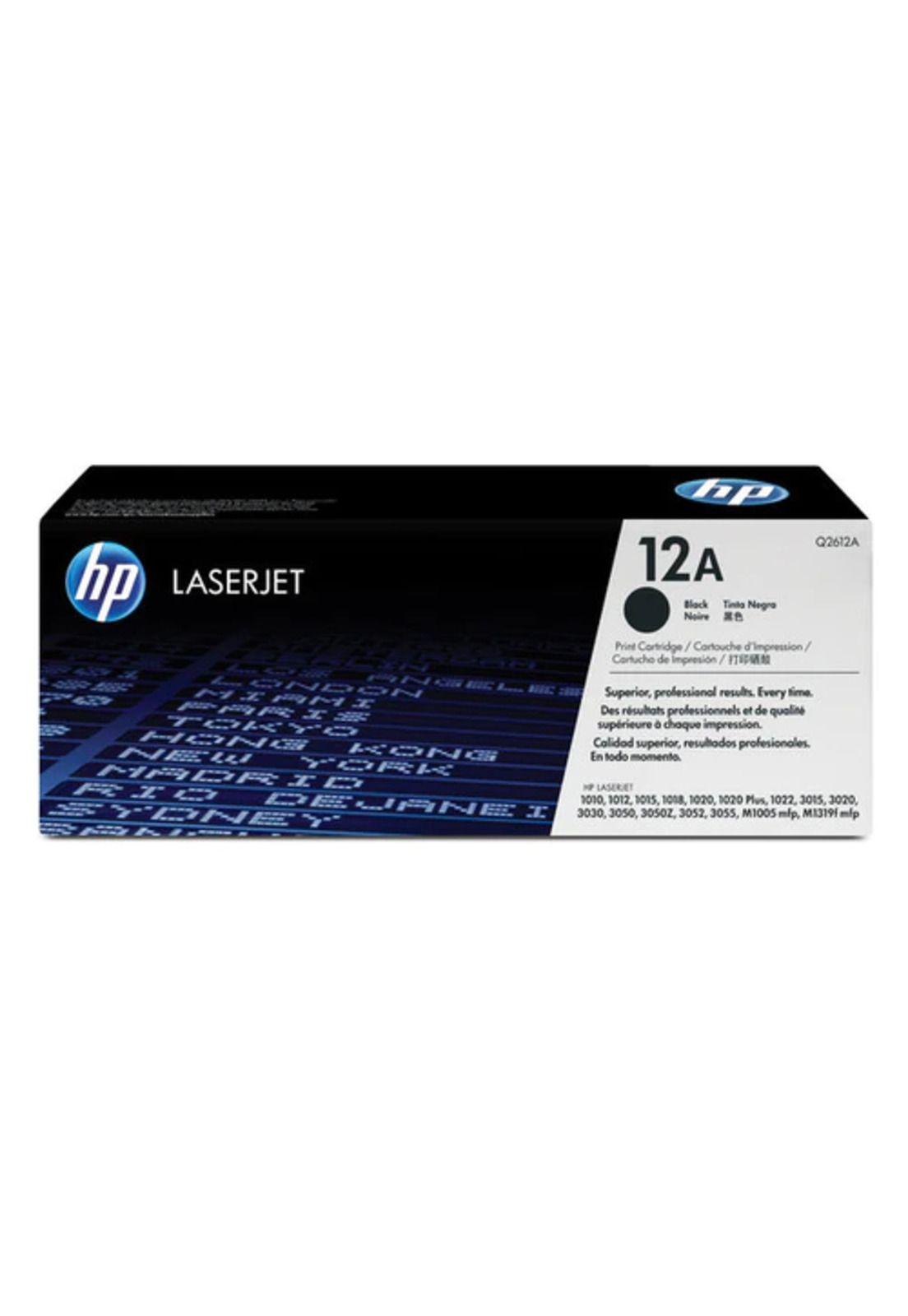 Cartucho de Tóner HP LaserJet 12A Negro 2000 pag Original-0