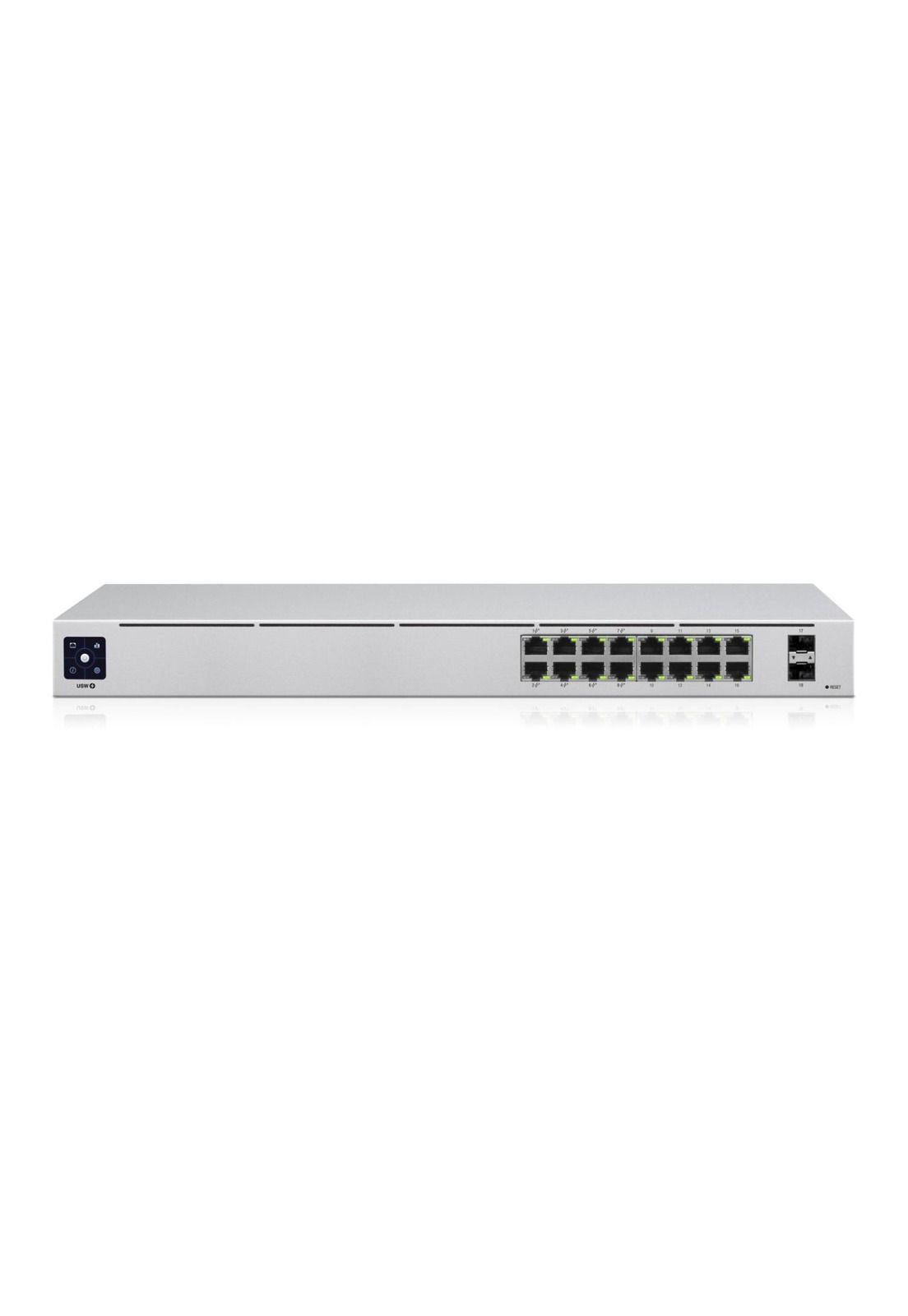 Switch Ubiquiti USW-16-POE de 16 Puertos Gestionado PoE+42 W-0