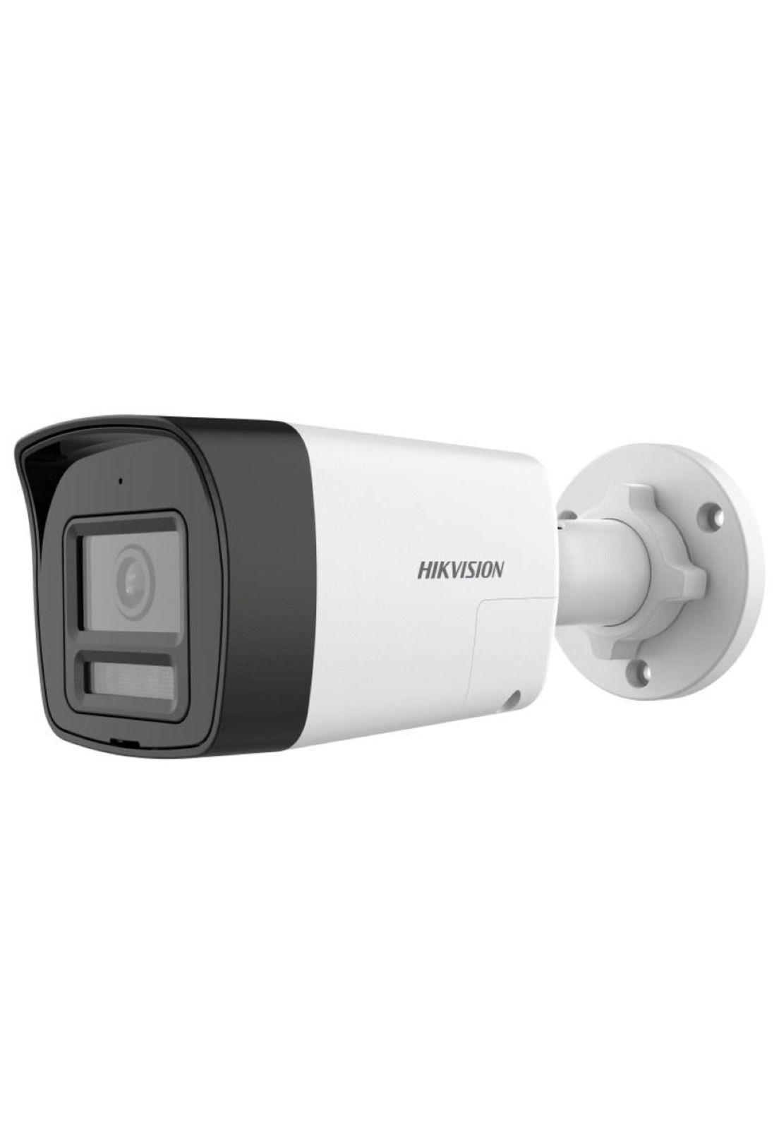Cámara Mini Bullet Hikvision fija 2MP Two Way Audio Siren-2